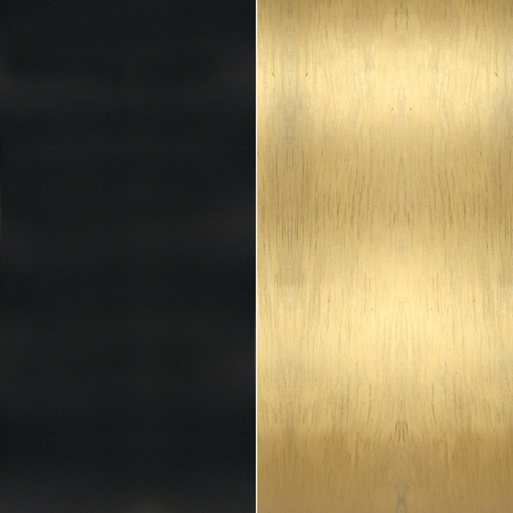 Crystorama Atlas Wall Sconce - Matte Black, Textured Gold 18.75"H