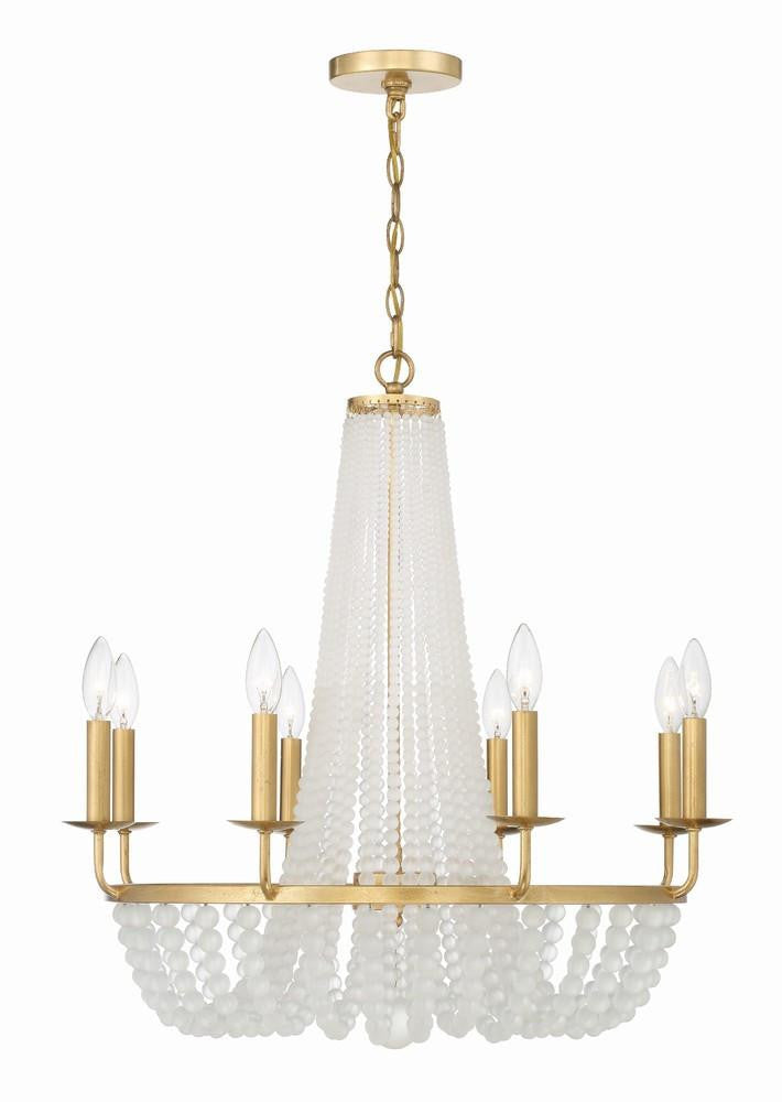 Crystorama Bella Chandelier Antique Gold