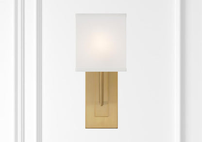 Crystorama Brent Wall Sconce - Vibrant Gold 15"H