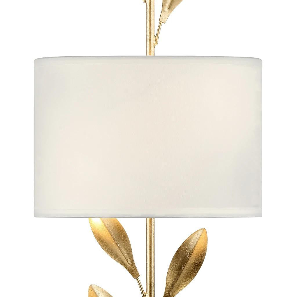 Crystorama Broche Wall Sconce - Antique Gold 24"H