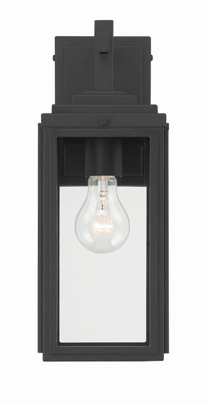 Crystorama Byron Wall Sconce Matte Black