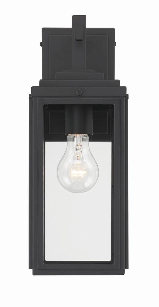 Crystorama Byron Wall Sconce Matte Black