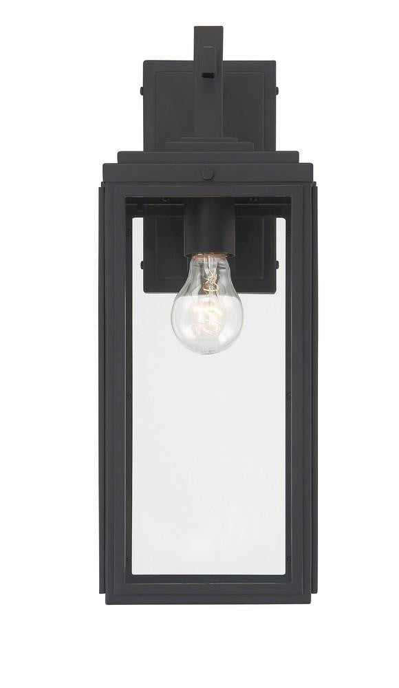 Crystorama Byron Wall Sconce Matte Black