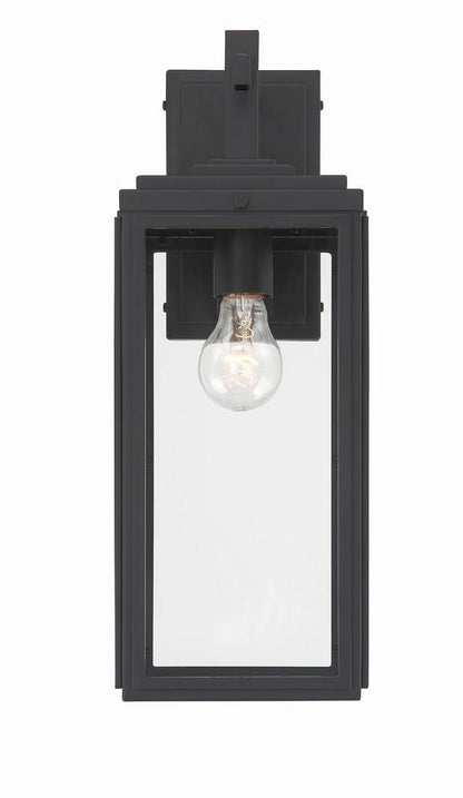 Crystorama Byron Wall Sconce Matte Black