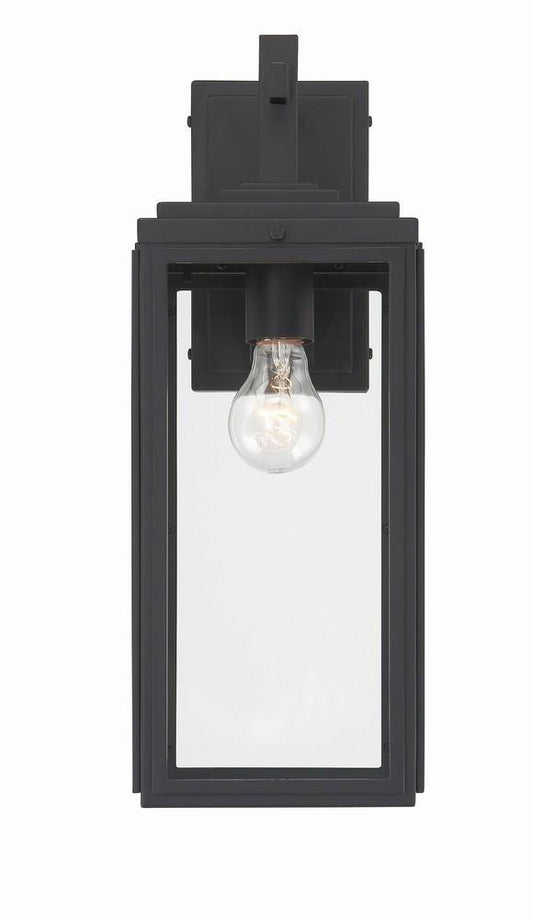 Crystorama Byron Wall Sconce Matte Black