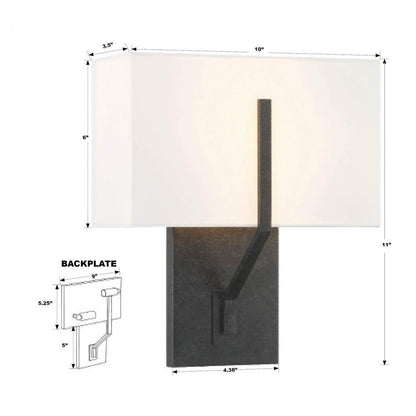 Crystorama Carlyn Wall Sconce