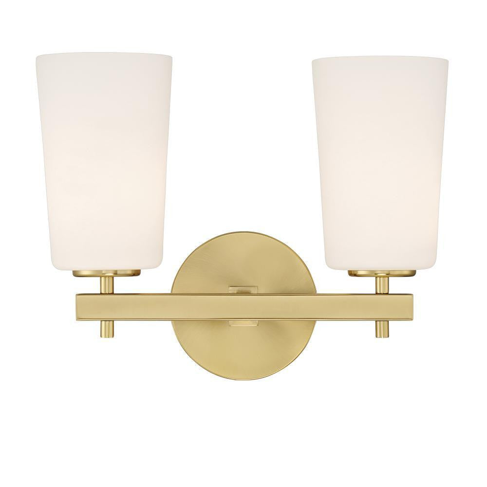 Crystorama Colton Bathroom Vanity Aged Brass