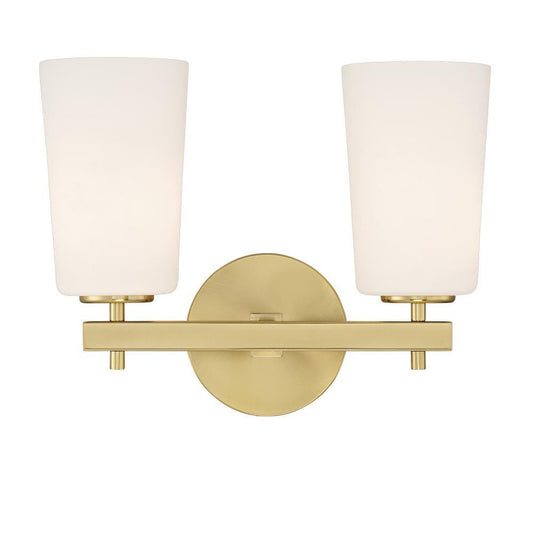 Crystorama Colton Bathroom Vanity Aged Brass