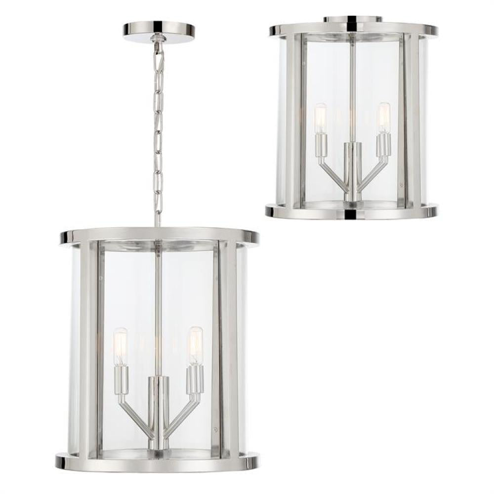 Foyer/Hall Lanterns-Crystorama-DEV-B8004
