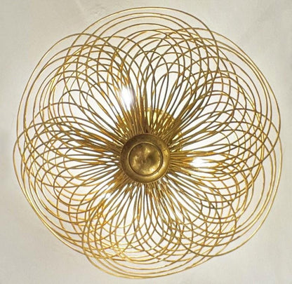 Crystorama Doral Semi Flush Mount Matte White