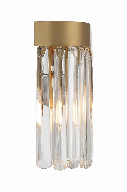 Crystorama Emory Bathroom Vanity - Modern Gold 9.5"H