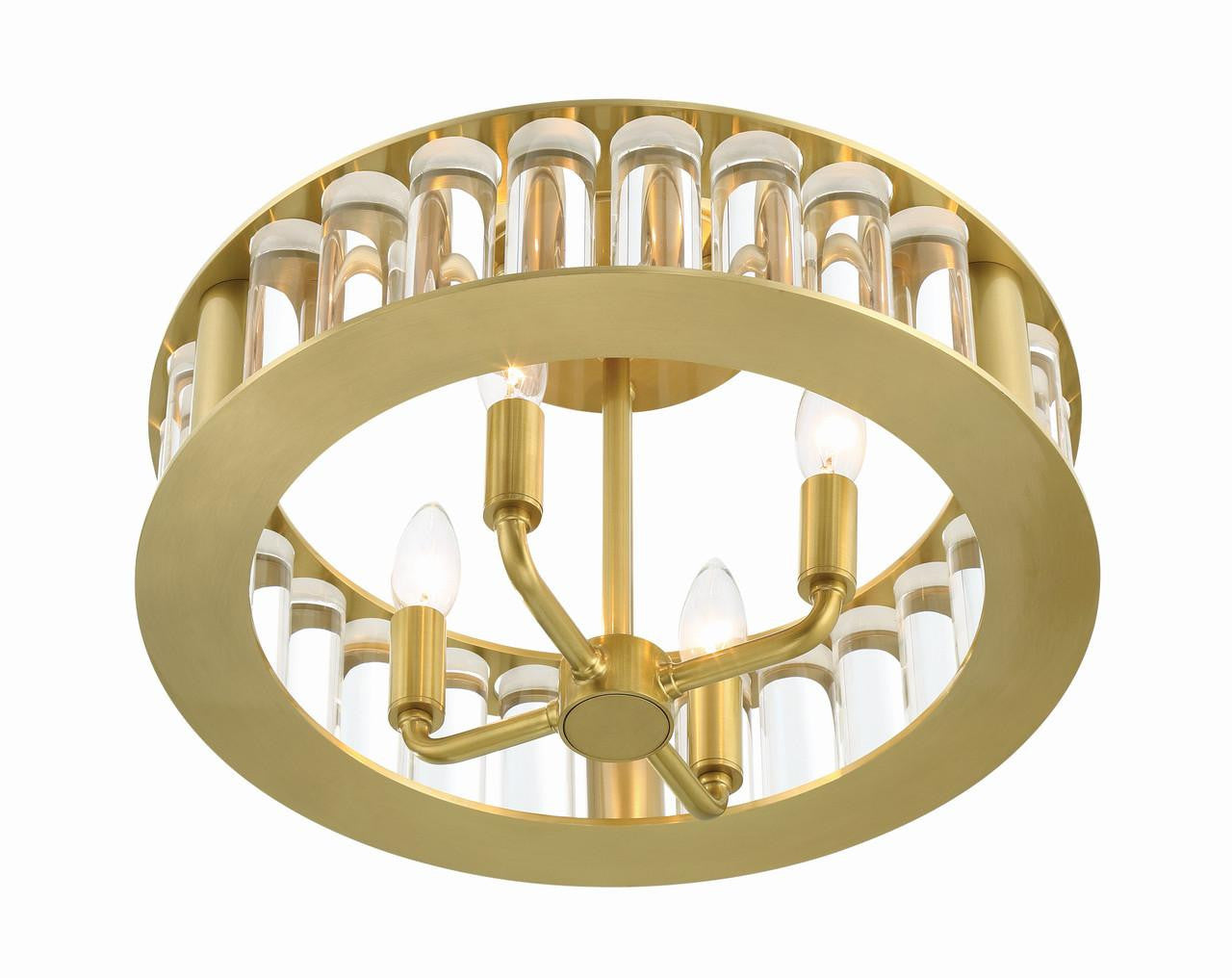 Crystorama Farris Semi Flush Mount
