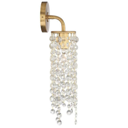 Crystorama Gabrielle Wall Sconce Antique Gold