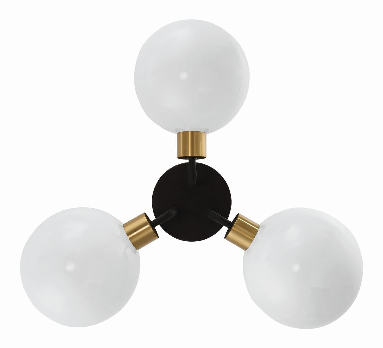 Crystorama Gigi Semi Flush Mount