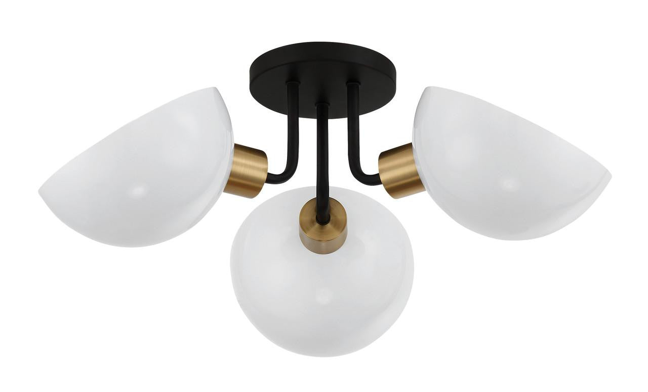 Crystorama Gigi Semi Flush Mount