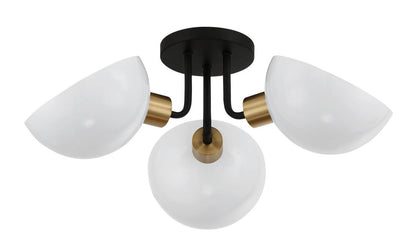 Crystorama Gigi Semi Flush Mount