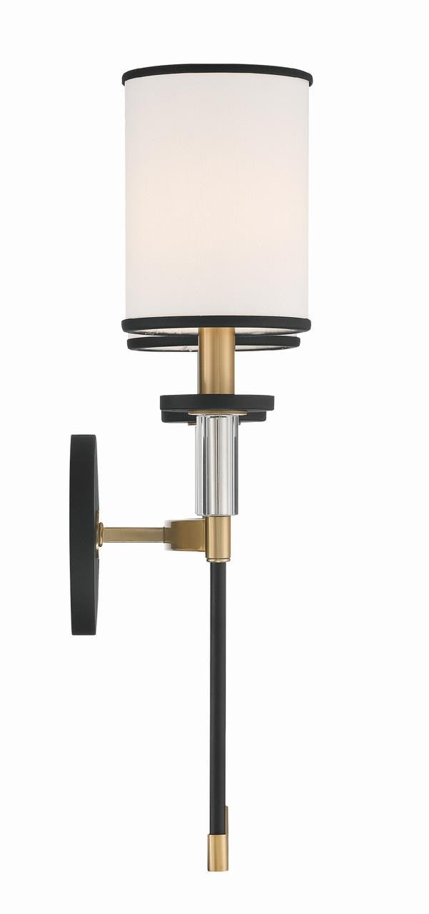 Crystorama Hatfield 2 Light Wall Sconce