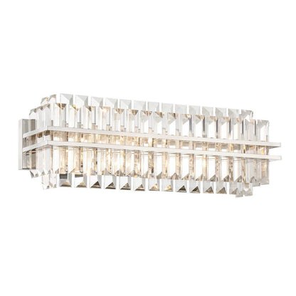 Crystorama Hayes 4 Light Bath Polished Nickel