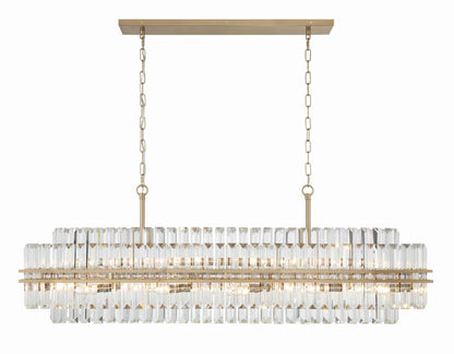 Crystorama Hayes Chandelier Polished Nickel