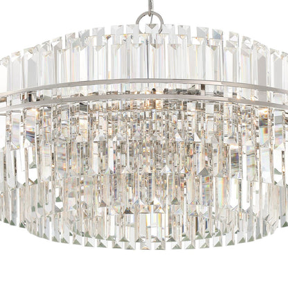Crystorama Hayes Chandelier Aged Brass