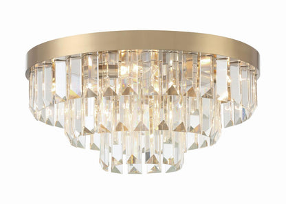 Crystorama Hayes Flush Mount Polished Nickel