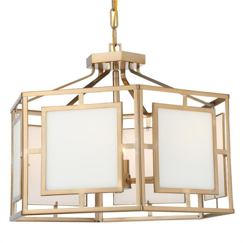 Crystorama Hillcrest Chandelier Vibrant Gold