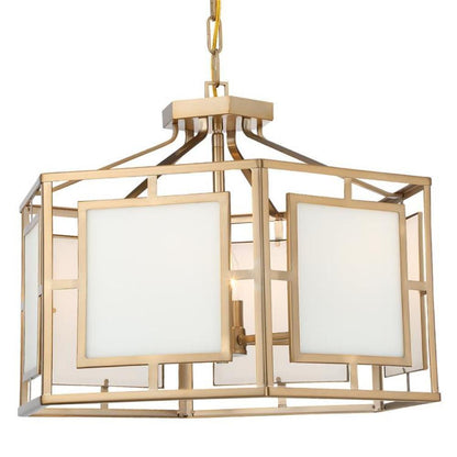 Crystorama Hillcrest Chandelier Vibrant Gold