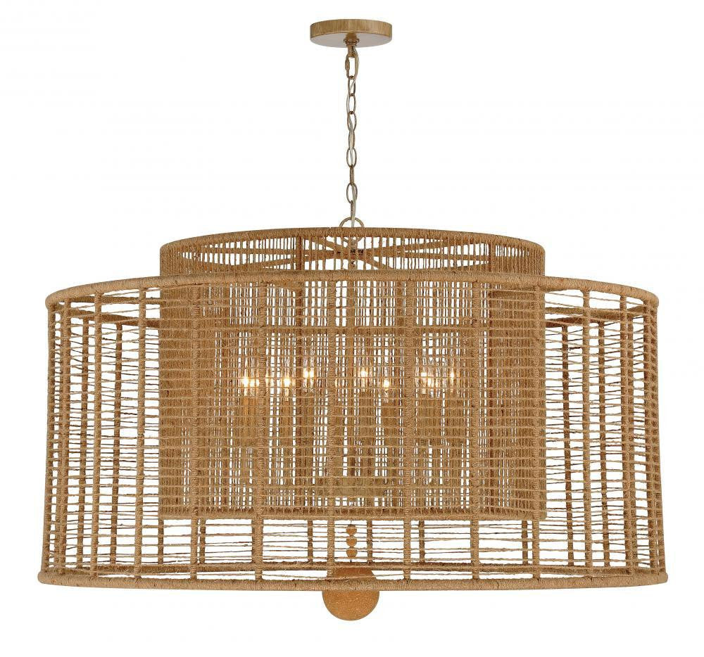 Crystorama Jayna Chandelier Burnished Silver
