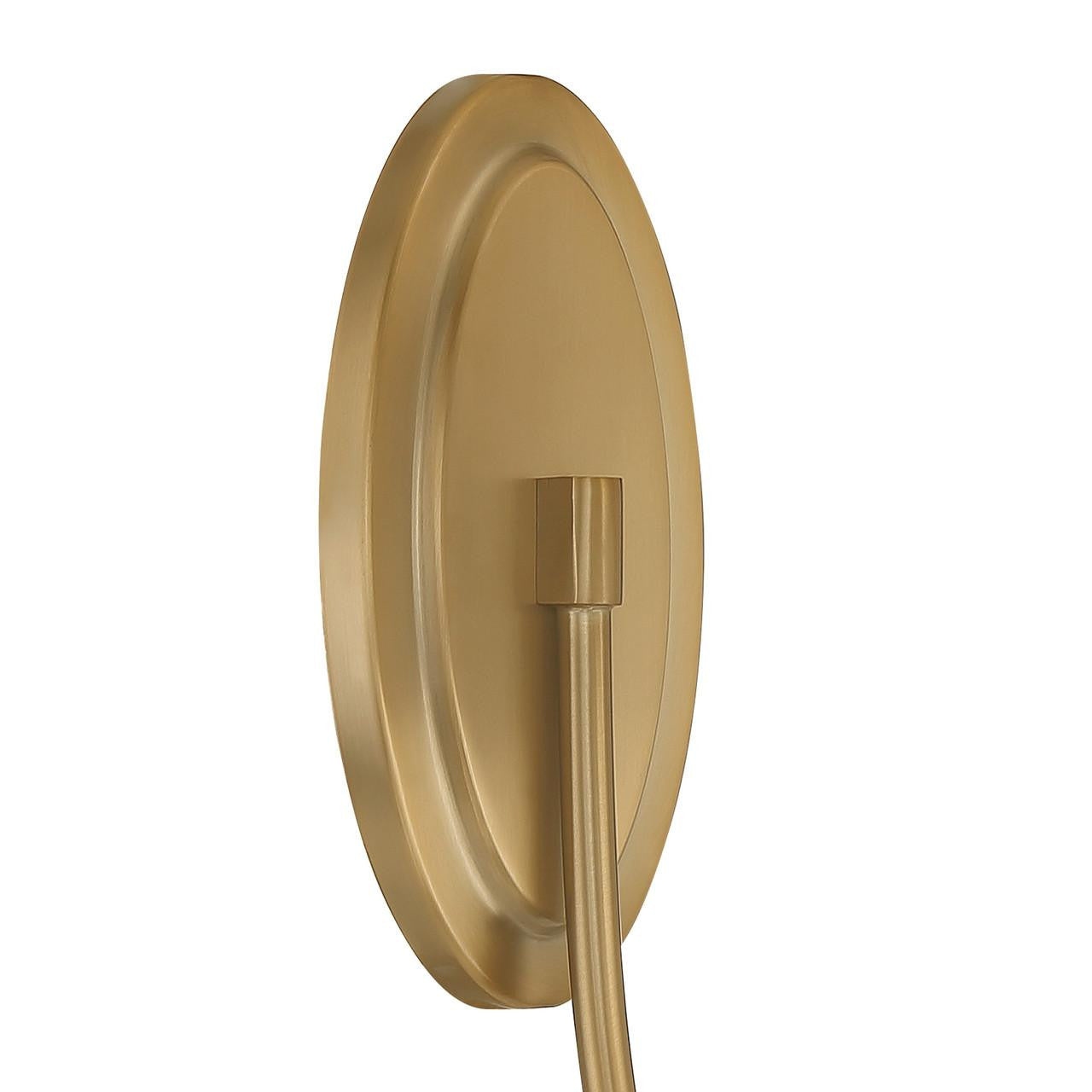 Crystorama Juno 1 Light Wall Sconce - Vibrant Gold 13"H