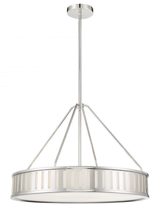 Crystorama Kendal Chandelier Polished Nickel