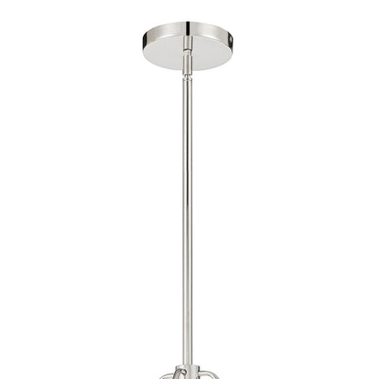 Crystorama Kendal Chandelier - Polished Nickel 20.5"H