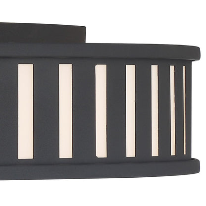 Crystorama Kendal Flush Mount Polished Nickel