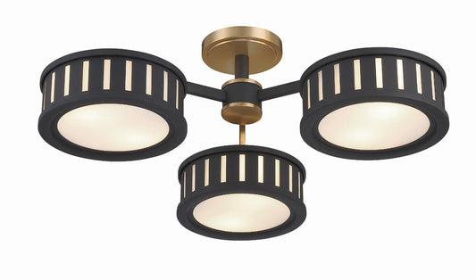 Crystorama Kendal Semi Flush Mount