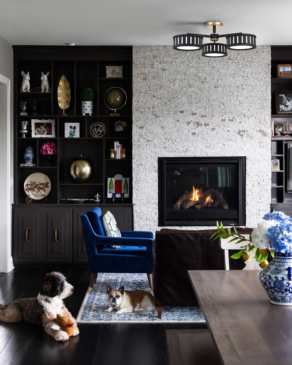 Flush Mounts-Crystorama-KEN-8300