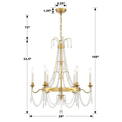 Crystorama Maizey Chandelier