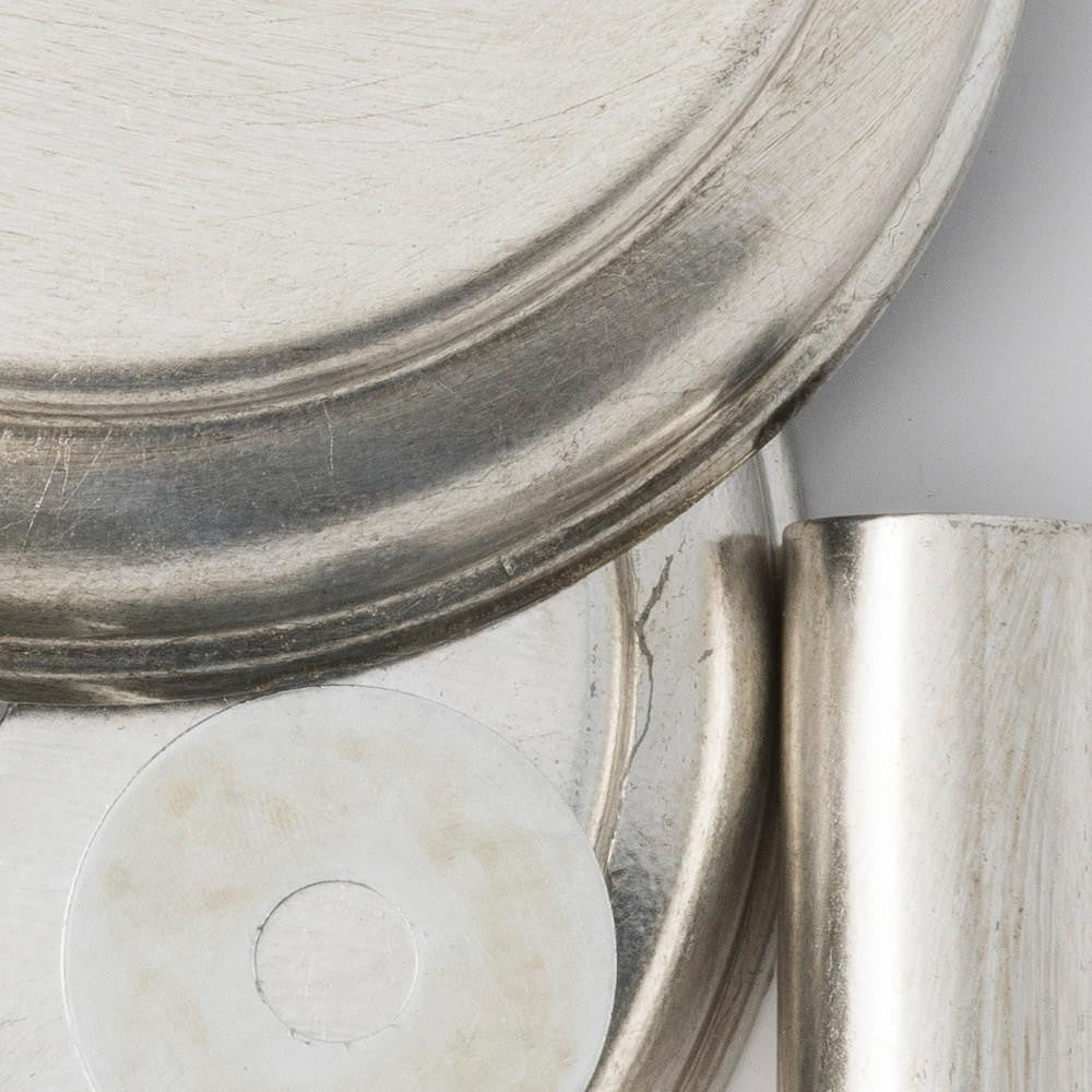 Crystorama Marselle 5 Light Bathroom Vanity - Antique Silver, Hand Cut Crystal 8.5"H