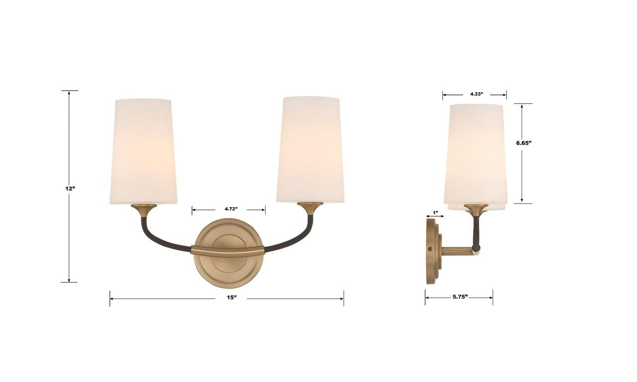 Crystorama Niles Wall Sconce