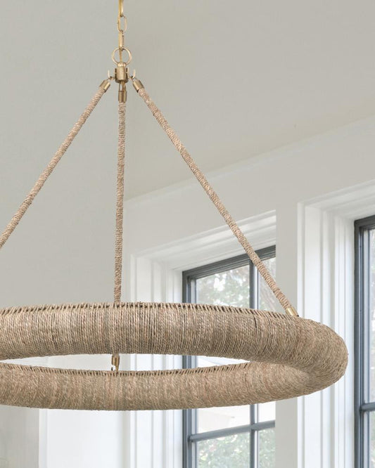 Crystorama Oakley LED Semi Flush Mount Soft Gold