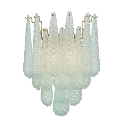 Crystorama Ollie 2 Light Sconce Aged Brass