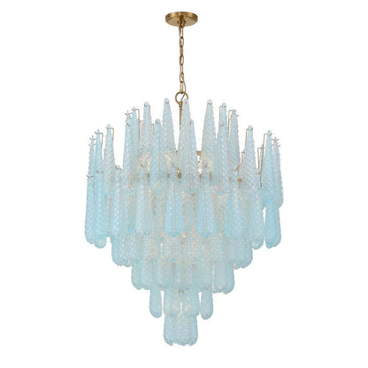 Crystorama Ollie 21 Light Chandelier Aged Brass