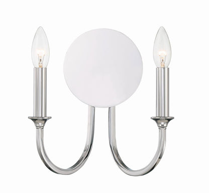 Crystorama Payton Wall Sconce Vibrant Gold