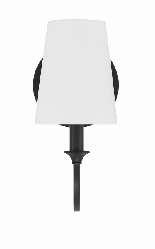 Crystorama Payton Wall Sconce Polished Chrome