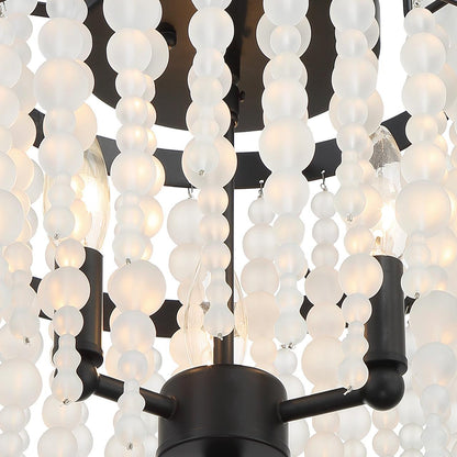 Crystorama Poppy 3 Light Semi Flush Mount