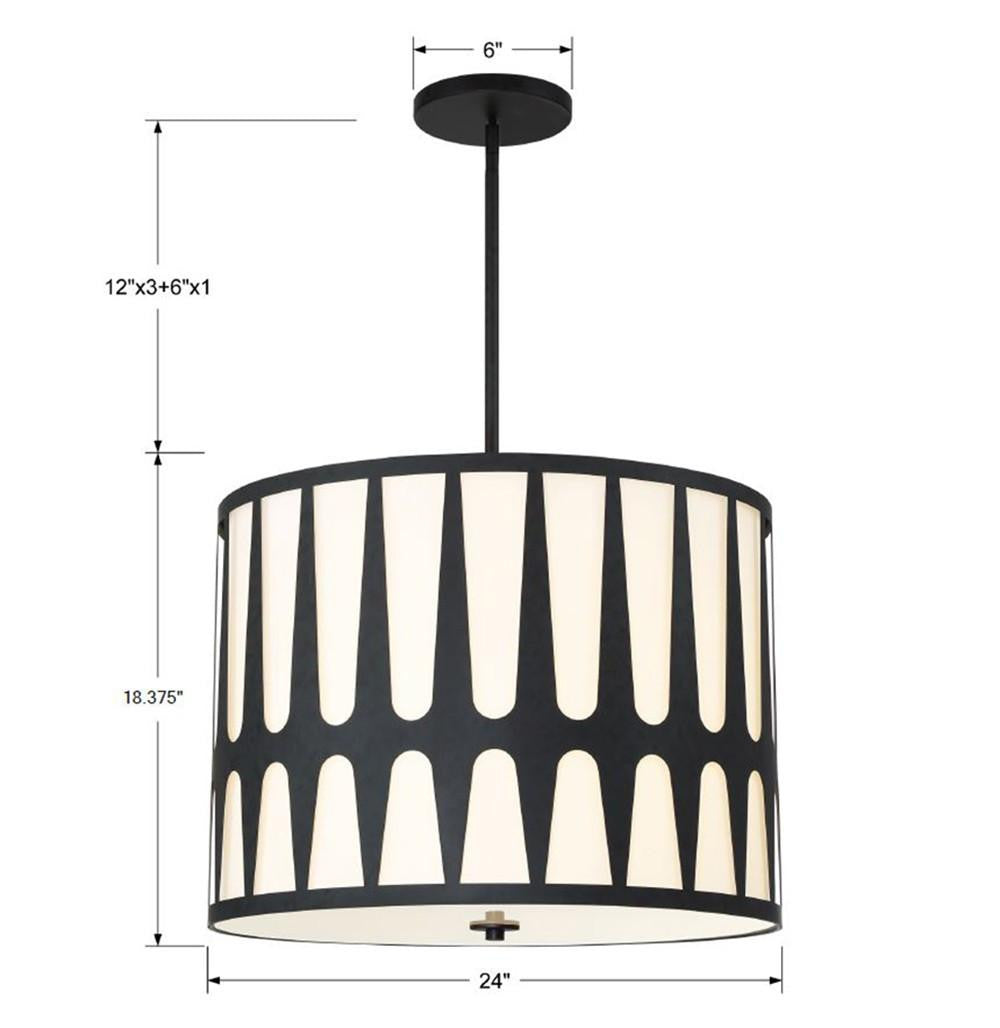 Crystorama Royston Chandelier Antique Gold