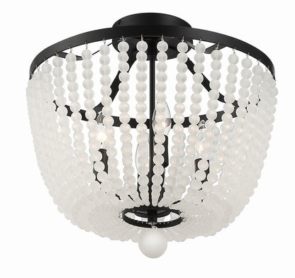 Crystorama Rylee 4 Light Semi Flush Mount