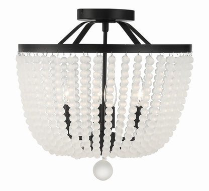 Crystorama Rylee 4 Light Semi Flush Mount