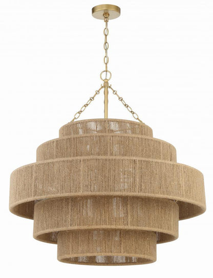 Crystorama Shyla Chandelier Soft Gold