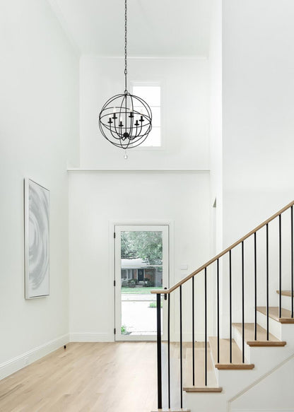 Crystorama Solaris 6 Light Chandelier