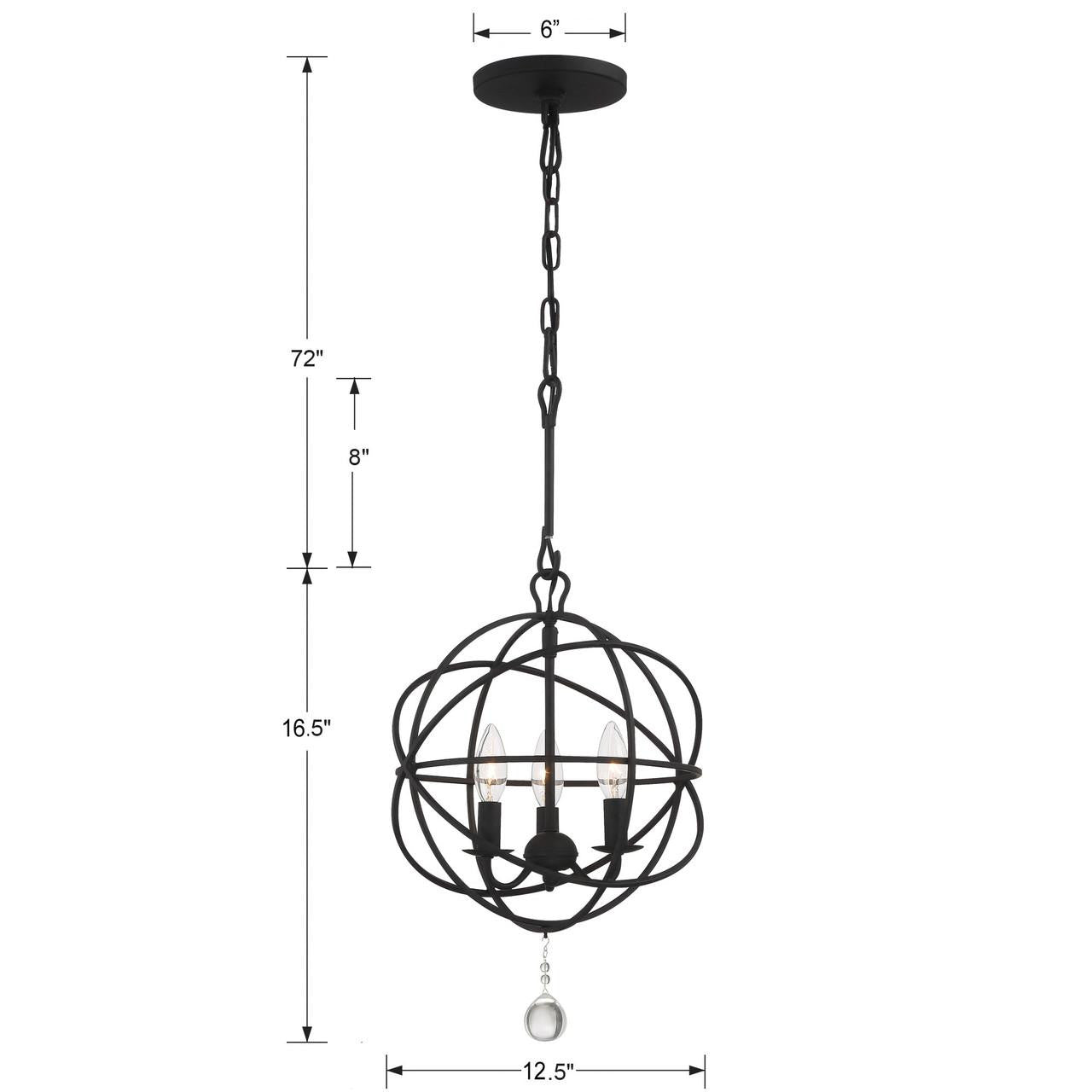Mini Chandeliers-Crystorama-9225