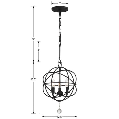 Mini Chandeliers-Crystorama-9225